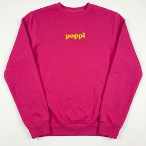 Poppi for Target Hot Pink Crewneck Sweatshirt